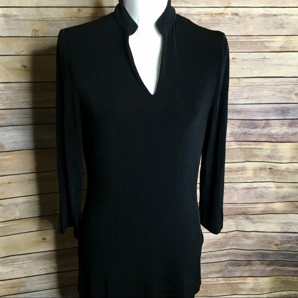 Coldwater Creek V-Neck Collar Tunic